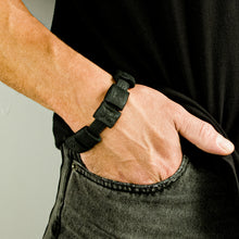 Load image into Gallery viewer, Boiled Leather Beads Bracelet