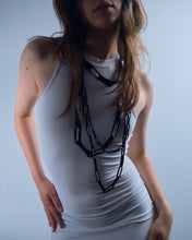 Load image into Gallery viewer, Versatile styling with combined leather chains from the Rogue Leather Link Set - unleash your creativity in unique body adornments."