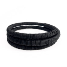 Load image into Gallery viewer, Unleash your inner curiosity with this unique choker design. Bold simplicity and high texture meet in a soft, serpentine embrace, while the helix design symbolizes growth, evolution, and resilience. Enjoy the comfort of the softest, lightest choker you'll ever wear, with no clasp and easy adjustability. Indulge in WAIWAI's exquisite craftsmanship and make a statement from any angle. Get yours today!