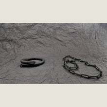 Load image into Gallery viewer, Feel strong and powerful with this versatile piece of convertible jewelry. Cleverly-designed clasps and rings allow for multiple ways of wearing, including as a wrap bracelet. The chain is detachable and can be worn separately or doubled up. Meticulous hand-stitching showcases the superb craftsmanship. Unapologetically push your boundaries with this transformative piece.