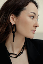 Load image into Gallery viewer, Double Link Earrings E122