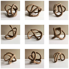 Load image into Gallery viewer, Intertwined Leather Home Accent