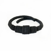Load image into Gallery viewer, Appreciate the soft feel and cross-section of leather with this beautifully crafted choker, perfect for effortlessly putting together a chic look. Our WAIWAI chokers are the softest, lightest, and most comfortable you will ever wear, with no resistance against your neck. The absence of a clasp allows the choker to be worn with the opening at the front and flexes easily to put on and adjust to neck size. Shop now for a statement piece that combines style and comfort.