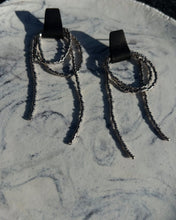Load image into Gallery viewer, Bliss Beaded Dangle Earrings E194 Silver
