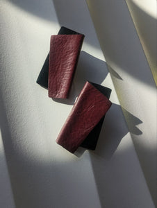 Verto Burgundy Earrings E177