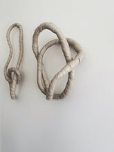 Load image into Gallery viewer, Loop Wall Sculpture in Beige