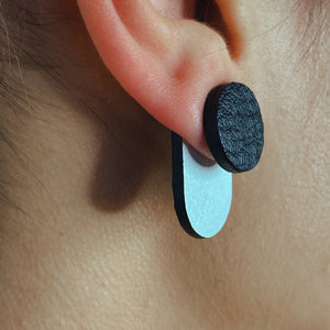 Reversible Two Part Earrings E141