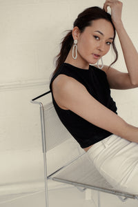 Discover the ultimate in versatility and style with our modern leather hoop earrings. Reshape them into circles or ovoids to reflect your mood of the moment, and enjoy their relaxed, carefree movement. Made from genuine leather and hypoallergenic stainless steel, these earrings are soft, lightweight, and add sophistication to any outfit. Express your personality with their distinct texture and shop now to experience the perfect combination of comfort and style.